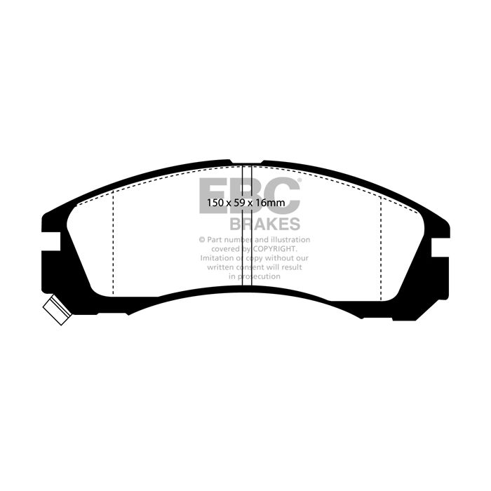 Bromsbelägg EBC Ultimax DP954