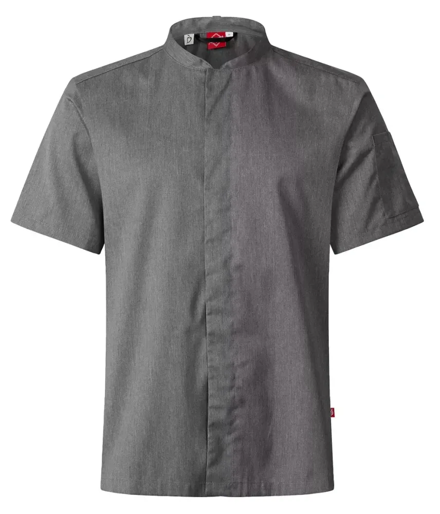 KOCKSKJORTA 1097 UNISEX GRÅ