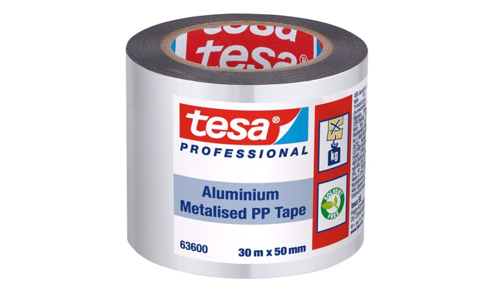 Aluminiumtejp PP 30mX50mm stor, Tesa